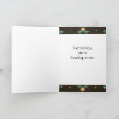 季節の変化 – グリーティングカード シーズンカード (内部)