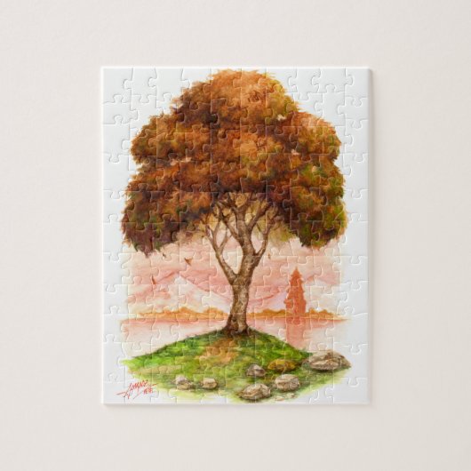 季節の変化 ジグソーパズル (縦)