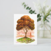 季節の変化 ポストカード (スタンド正面)