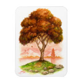 季節の変化 マグネット (縦)