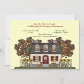 季節の変更の招待状 招待状 (正面)