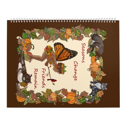 季節の変更 カレンダー (カバー)