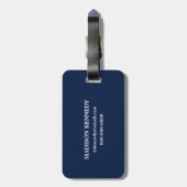 季節の変更 ラゲッジタグ (裏面縦)