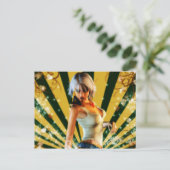 季節の小妖精のモデルテーマ ポストカード (スタンド正面)