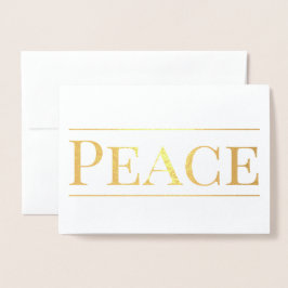 季節の平和 箔カード