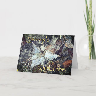 季節の挨拶のオーナメントカード シーズンカード