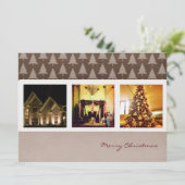 季節の挨拶のクリスマスのinstagramの写真カード シーズンカード (スタンド正面)