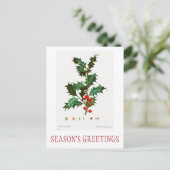 季節の挨拶のクリスマスポストカード ポストカード (スタンド正面)