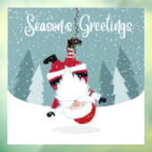 『季節の挨拶のサンタ』 ウィンドウサイン (シート3)