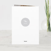 季節の挨拶の原稿の休日の写真カード シーズンカード (裏面)