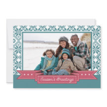 季節の挨拶カスタム写真クリスマス