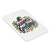 季節の挨拶クリスマス マグネット (右側)