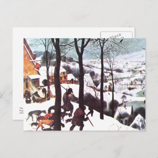 季節の挨拶ファインアート シーズンポストカード (正面/裏面)