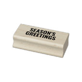季節の挨拶ブロック型クリスマス ラバースタンプ (スタンプ)