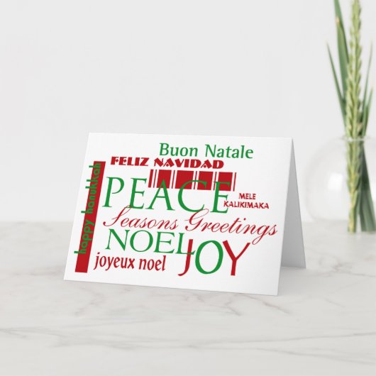 季節の挨拶状 シーズンカード (正面)