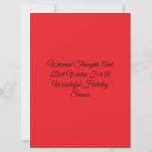 季節の挨拶猫 カード (裏面)