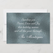 季節の挨拶縁ど写真で霜 シーズンカード (裏面)