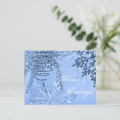 季節の挨拶葉書 ポストカード (スタンド正面)