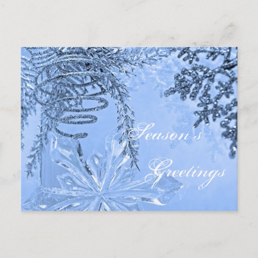 季節の挨拶葉書 ポストカード (正面)