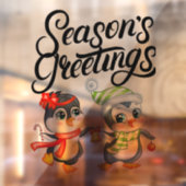 季節の挨拶 ウィンドウサイン (シート2)