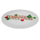 季節の挨拶 カッティングボード (角)