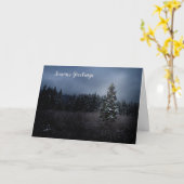 季節の挨拶 カード (黄色い花)