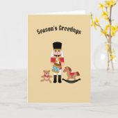 季節の挨拶 カード (黄色い花)