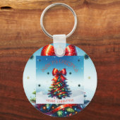 季節の挨拶 キーホルダー (裏面)