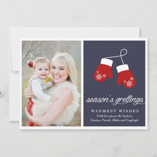 季節の挨拶 |クリスマス シーズンカード (正面)