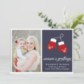 季節の挨拶 |クリスマス シーズンカード (スタンド正面)