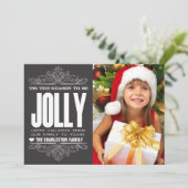 季節の挨拶 クリスマス ホリデー 家族写真 カード (スタンド正面)