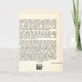 季節の挨拶 シーズンカード (裏面)