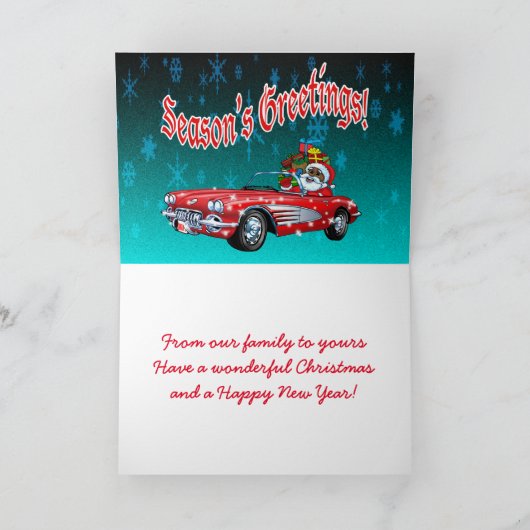 季節の挨拶! シーズンカード (内部)