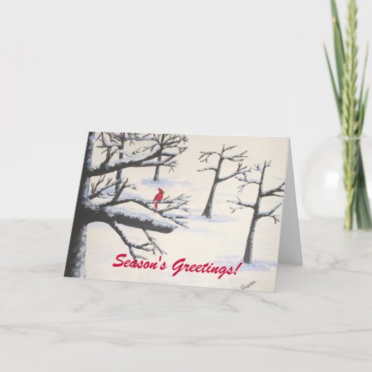 季節の挨拶 シーズンカード (正面)