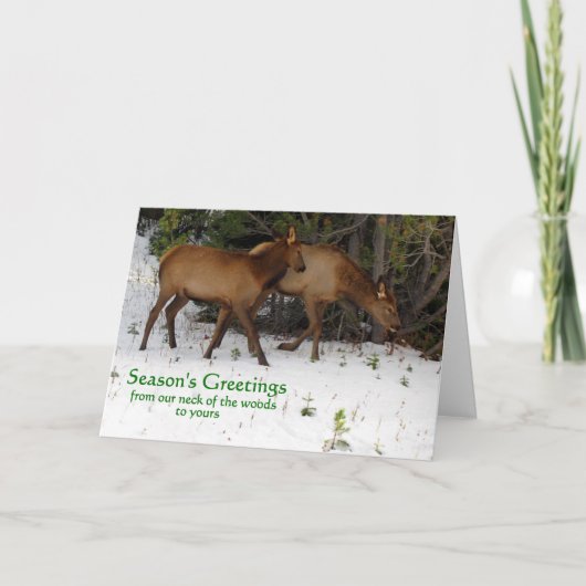 季節の挨拶 シーズンカード (正面)