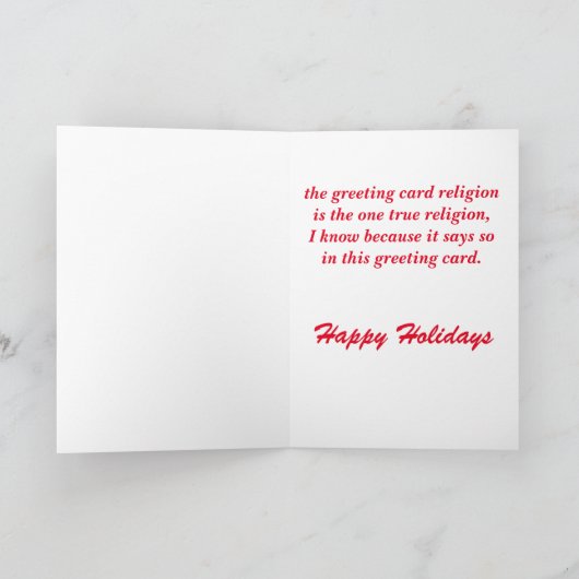 季節の挨拶 シーズンカード (内部)