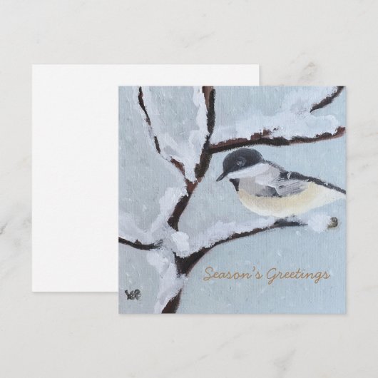 季節の挨拶 シーズンカード (正面/裏面)