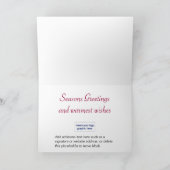 季節の挨拶 シーズンカード (内部)