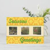 季節の挨拶 シーズンカード (スタンド正面)