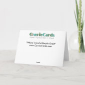 季節の挨拶 シーズンカード (裏面)