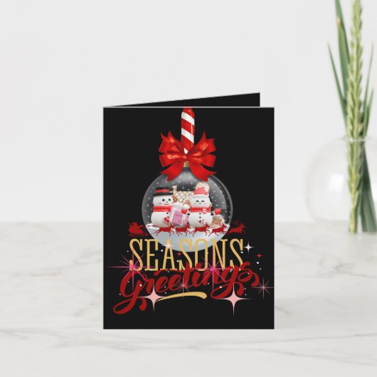 季節の挨拶 シーズンカード (正面)