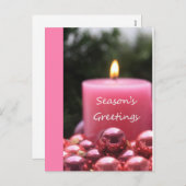 季節の挨拶 シーズンポストカード (正面/裏面)