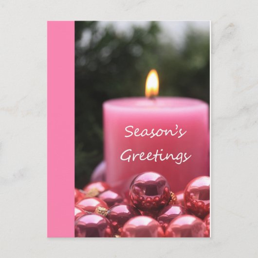 季節の挨拶 シーズンポストカード (正面)