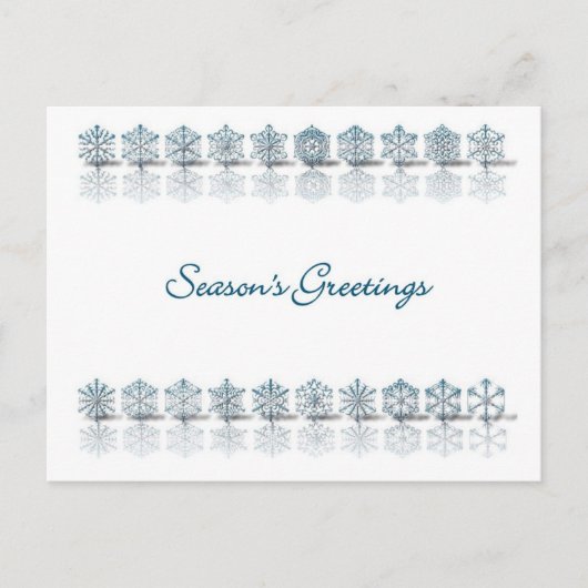 季節の挨拶 シーズンポストカード (正面)