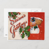 季節の挨拶 シーズンポストカード (正面/裏面)