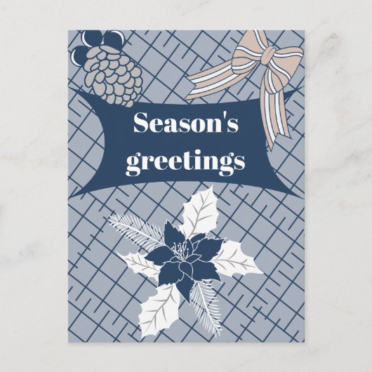 季節の挨拶 シーズンポストカード (正面)