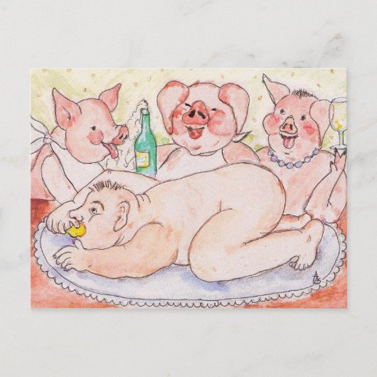 季節の挨拶 シーズンポストカード (正面)