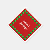 季節の挨拶 スタンダードカクテルナプキン (角)