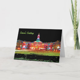 季節の挨拶、デンバー、CO都市及び郡Bldg. シーズンカード