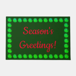 季節の挨拶 ドアマット